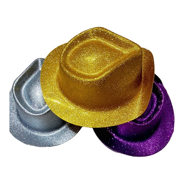 Sombrero Galera Tanguero Glitter