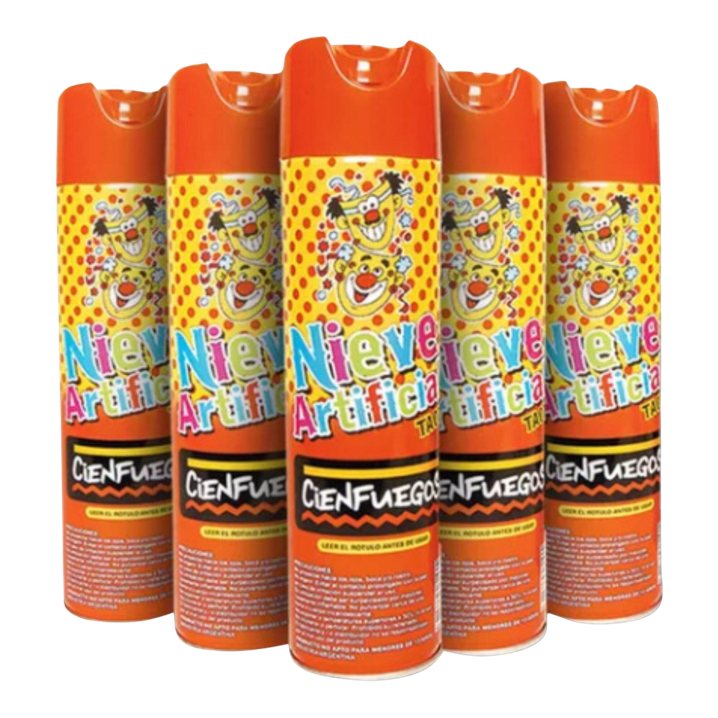 Nieve Artificial Cienfuegos 320 Gr. X 12 Unidades