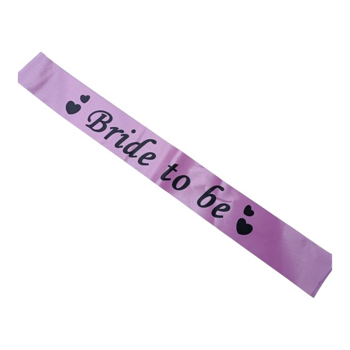 Banda Bride To Be Rosa